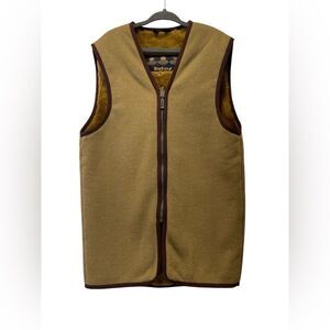 Barbour Kids  Brown Zip-Up Vest size M